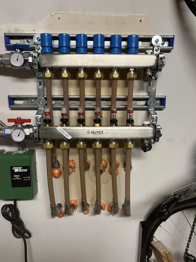 Plumber performing Leak Detection at a residential property in Milbank